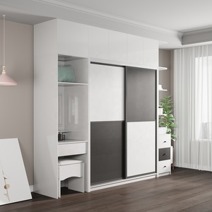 Muebles de dormitorio de Material de madera de diseño moderno para Hotel, cama de tapicería moderna para hoteles y albergues - Product Image 5