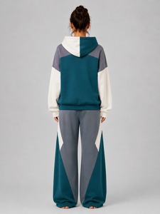 Conjunto Deportivo para <span class=keywords><strong>Mujer</strong></span>, Pantalones Deportivos, Traje Deportivo Azul, Talla Grande, Servicio OEM para la Temporada de Invierno - Product Image 2