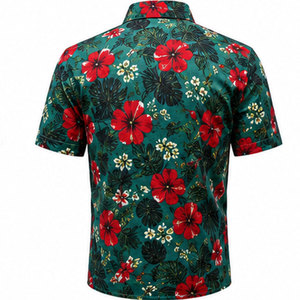 Chemise décontractée tendance pour homme avec motif graphique moderne et tissu de haute qualité - Product Image 2