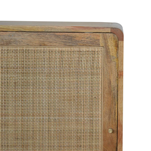 ตู้หวายธรรมชาติแบบพับได้ทันสมัยตู้เก็บของตู้เก็บของเพื่อความบันเทิงห้องนั่งเล่นห้องอาหารใช้ในโรงแรม - Product Image 3