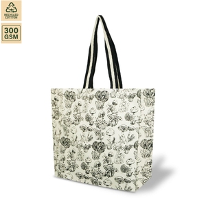 300 GSM Cotton <b>Canvas</b> <b>Beach</b> Tote Bag <b>Beach</b> Travel 40x40x15 cm Custom Logo Wholesale OEM Private Label Bulk Order Model SNCH163A - Product Image 1