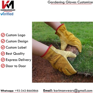ถุงมือทำสวน ระบายอากาศได้ ยืดหยุ่นได้ ทนทาน น้ำหนักเบา เสริมการป้องกัน - Product Image 3