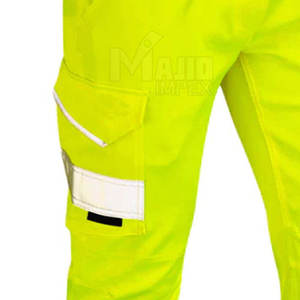 Pantalons de travail haute visibilité pour hommes, bandes réfléchissantes, pantalons de sécurité, pantalons de travail haute visibilité pour hommes - Product Image 4