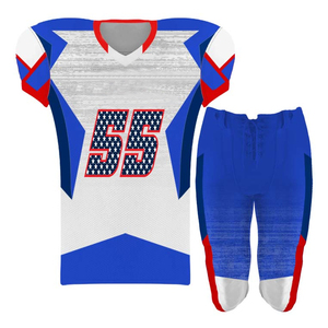 Ropa Deportiva, Uniforme de Fútbol Americano de Color Sólido, Transpirable, Talla Grande, Manga Corta, Secado Rápido, Hecho a Medida - Product Image 4