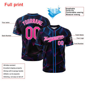 2026 Custom Digital Print <b>Baseball</b> Jersey Wholesale <b>Tee</b> Shirts <b>Baseball</b> Softball Wear Short Breathable Quick Dry Customized OEM - Product Image 2
