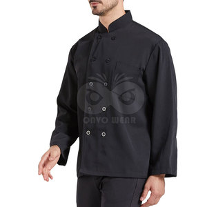 เสื้อเชฟแบบสั่งทำ OEM ผ้าระบายอากาศ แขนยาว สำหรับเชฟมืออาชีพ - Product Image 4