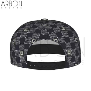 Casquettes 5 panneaux de haute qualité, légères, confortables, durables, respirantes, ajustables, personnalisées, nouvelle arrivée, qualité supérieure - Product Image 4