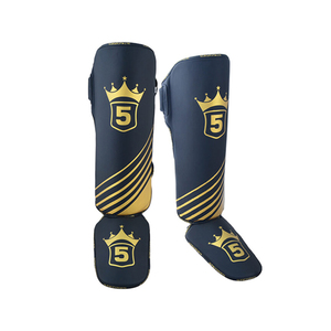 2025 Nuevas Espinilleras de Fútbol de Cuero de Buena Calidad, Protección Profesional, Ligeras, Duraderas, Bajo MOQ, para Boxeo y Artes Marciales - Product Image 5
