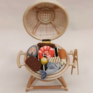 Juego de Cocina de Juguete de Mimbre NHAT MINH - Juguete de Cocina de Imitación para Niños de 2 a 7 Años Modelo MGB243 - Product Image 4