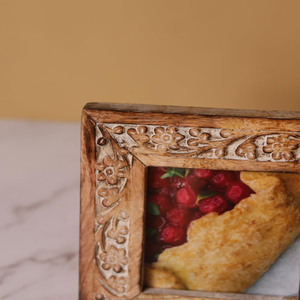 Cadre photo en bois contemporain, finition naturelle, style farmhouse classique, décoration intérieure, artisanat fait main, cadres photo de qualité supérieure - Product Image 4