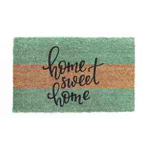 Alfombra de entrada de fibra de coco con base de PVC, antideslizante y ecológica. - Product Image 2