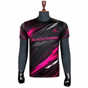 Camiseta de Fútbol de Cuello Redondo con Sublimación Completa, Manga Corta, Absorbe la Humedad, Elástica en Cuatro Direcciones, Transpirable, Ecológica, Ajuste Atlético - Product Image 2