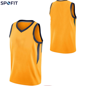Maillot de basket personnalisé pour homme, sans manches, respirant, avec impression de nom et de numéro, service OEM, maillot de basket sur mesure - Product Image 4