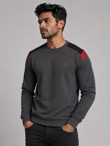 Sudadera con Cierre de Cremallera, Manga Larga, Forro Polar, Informal, Deportiva, para Hombre, Entrenamiento, Senderismo, Cálida, Cómoda y Moderna - Product Image 4