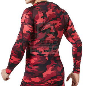 Camisetas de Compresión para Hombre, Mejores Ventas en Línea, Calidad Premium, Spandex/Poliéster, Transpirables, Ecológicas, Secado Rápido, Colores Personalizados, en Stock - Product Image 6