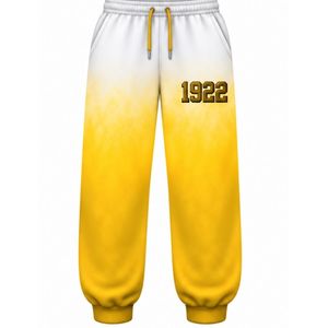 ชุดวอร์มโอเวอร์ไซส์สำหรับผู้หญิง Sigma Gamma Rho สีขาวทอง ลายไทได ฮู้ดดี้ กางเกงจ็อกเกอร์ ชุดเซ็ต ลายกราฟิกแบบกำหนดเองสำหรับชมรมกรีก สไตล์สตรีทแวร์ - Product Image 5