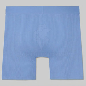 Nueva Llegada, Venta al Por Mayor, Calzoncillos Boxer de Algodón y Elastano para Hombre, Tejido Acanalado, Suave al Tacto, Transpirable, Uso Diario, Larga Duración - Product Image 2