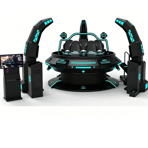 360 °   Plateforme rotative combinée à un mouvement de pente verticale offre des sensations de vol dynamique inédites VR Space Ship Dish UFO - Product Image 5