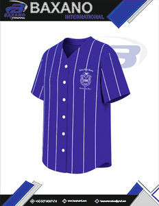 Camiseta de Béisbol a Rayas Azules para Mujer de la Hermandad Zeta Phi Beta ZPB, Camisa Casual de Manga Corta con Botones, Camisa de Moda para Mujer - Product Image 5