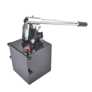 Pompa Idraulica Manuale a Doppio Effetto 2.7 CID 5 Quart 3600 PSI 3/8'' NPT con Valvola a Pistone - Product Image 6
