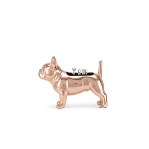 Plateau à bijoux créatif et support à bagues en forme de chiot avec coussin de rangement – Idéal pour anniversaire, mariage ou fiançailles - Product Image 1