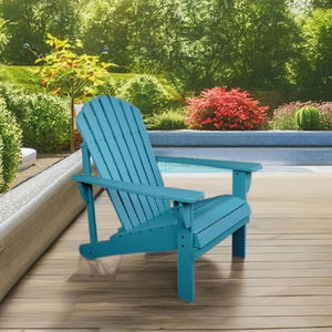Modern Durable Wood <b>Foldable</b> <b>Outdoor</b> Lounge Chair for Garden Set Farmhouse & Hotel Use-<b>Outdoor</b> Furniture - Product Image 1