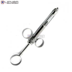Jeringas de Cartucho de Aspiración Dental de Calidad Premium Fig. N.° 3 con 2 Placas Metálicas Reutilizables de Acero Inoxidable para Anestesia Local - Product Image 2