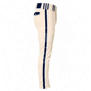 Pantalones de Béisbol Profesionales Personalizados por Sublimación, Pantalones de Béisbol Duraderos de Poliéster, Ropa para Equipos de Béisbol, Proveedor OEM - Product Image 4