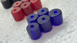 Cuentas de Vidrio Facetadas Rusas, Color Azul Cobalto y Negro, Corte Pera y Redondo, Sueltas, en Caja, para Fabricación de Joyería, Suministro al por Mayor - Product Image 2