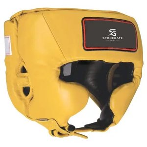 Protège-tête de boxe léger et respirant en cuir, réglable, design personnalisé pour hommes et femmes, MMA Sparring 2026 - Product Image 4