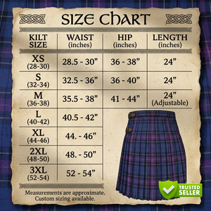 Kilt écossais traditionnel en acrylique pour homme, couleur personnalisable, plissé à carreaux, fermeture à double boucle, personnalisation - Product Image 5