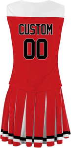 Tenues de cheerleading pour filles, personnalisées, de haute qualité, imprimées par sublimation, confortables, fabriquées en usine, pour équipes sportives - Product Image 4