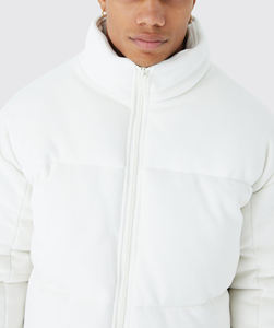 Veste matelassée en duvet de qualité supérieure avec logo personnalisé, veste en duvet rembourrée, veste d'hiver pour homme - Product Image 5