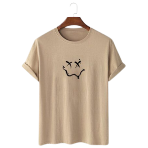 เสื้อยืดแขนสั้นพรีเมียม ผ้าฝ้าย 100% ระบายอากาศดี คอกลม เป็นมิตรกับสิ่งแวดล้อม แห้งเร็ว รับพิมพ์ลายแบบซับลิเมชั่น ขายส่งจำนวนมาก แบบเรียบ - Product Image 3