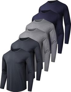 T-shirt pour homme 100% coton uni style safari avec logo sur le devant, tissu léger respirant 180g pour le sport et la remise en forme - Product Image 2