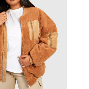 Blousons Bomber Femme les Plus Vendus, Doublure Nylon Matelassée, Coupe-Vent Respirant, Conception Logo Personnalisé, Grandes Tailles, Service OEM - Product Image 4