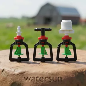 Micro-asperseur rotatif à 360 degrés avec connecteur d'entrée à barbelures pour l'irrigation des vergers et des exploitations maraîchères - Product Image 3