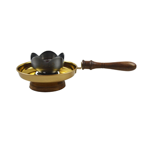 Quemador de incienso purificador para el hogar con diseño de camello y palmera para fragancia del hogar y Bakhoor con pinzas de acero para todas las estaciones - Product Image 4