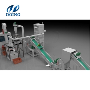 Machine de recyclage de batteries, broyeur de cartes de circuits imprimés, séparateur, marque DOING, modèle DY-400/<span class=keywords><strong>600</strong></span>/800, 100-1000 kg/h, entièrement automatique - Product Image 5