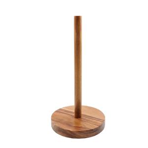 Fresh Selling Acacia Wood Eco-Friendly Spice Organizer-Rustic <b>Kitchen</b> Countertop Multifunction Paper <b>Tissue</b> <b>Holder</b> Stand - Product Image 4