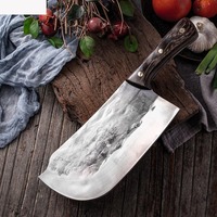 Viking Art vleesbijl 6-7,9 inch hakbijl professioneel handgemaakt beenhakmes hamer koksmes keukenmes hoog koolstofgehalte