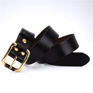 2021 Men Belts Famous Brand Genuine Leather Luxury Leather High Quality Genuine Cowhide Leather Belt - Product Image 2