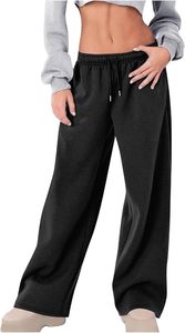 <b>women</b> Custom <b>Baggy</b> Pants - Stylish & Durable Streetwear Solutions 500 gsm sweat pant in french terry - Product Image 4