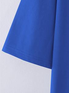 T-shirt en coton de qualité supérieure, col rond, boutons, fabrication sur mesure, logo brodé personnalisé, t-shirts pour hommes - Product Image 5