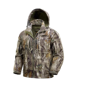 GRACE <b>SIGN</b> Outdoor Hunting Jackets Winter Waterproof Windbreaker Camo Soft <b>Shell</b> Unisex Breathable Anti-Bacterial - Product Image 2