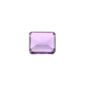 Loose Amethyst Gemstone 8.1 Carat Faceted Heart Cut for Fine Jewelry - Product Image 2
