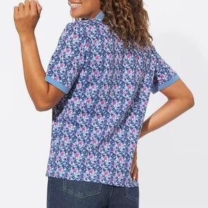 Polo respirant et confortable pour femme, indispensable de la garde-robe, style athlétique, classique - Product Image 2