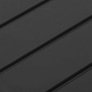 Table de jardin carrée en plastique gris léger, mobilier d'extérieur - Product Image 6