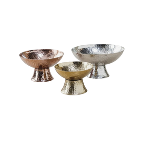Tazón de Metal de Alta Calidad para Centro de Mesa de Boda, Tazón de Servir de Metal, Utensilios de Cocina, Tazón Multiusos, Color Dorado - Product Image 1