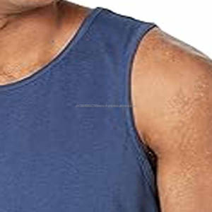 Débardeurs pour hommes de haute qualité, haut sans manches élégant en coton avec capuche, tissu tricoté respirant, prix bas - Product Image 5